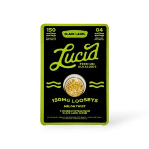lucid black label 7 hydroxymitragynine chewable tablet 150mg melon twist