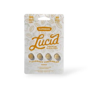 lucid supreme 30mg 7 oh mango chewable tablets