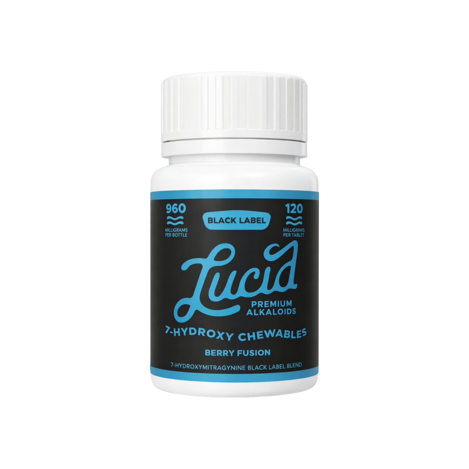 services-01 Lucid Black Label 7oh Kratom Extract Tablets Berry Fusion 960mg 8ct 120mg Tab 1